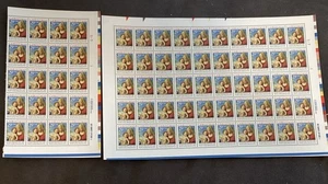 USPS Madonna & Kind, Bellini, 29¢ Briefmarke, 50er und 20er Bogen Nennwert: 20,30 $ - Bild 1 von 2