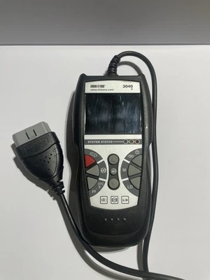 Innova 3040d OBD2 lector de códigos de diagnóstico/herramienta de escaneo negro portátil retroiluminado LCD Foto 1 de 4