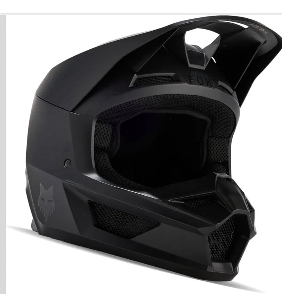 Casco todoterreno FOX Racing V1 Core blanco/negro mate MX/ATV/Motocross 32621 Foto 1 de 2