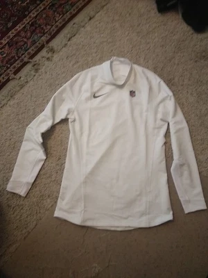 Nike Dri-FIT NFL ON FIELD Fútbol L/S Compresión Cuello Alto CW6384-100 MEDIANO  Foto 1 de 4