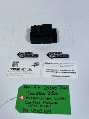 Módulo de control de limpiaparabrisas intermitente 4503104 OEM 1994-1997 Dodge Ram 1500-3500 Foto 1 de 4