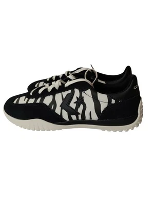 Sapatos unissex Coverse Run Star Trainer estampa de zebra listrado masculino 9 / feminino 10,5 - Imagem 1 de 4