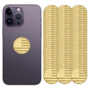 Pack de 100 Stickers Smartphone 5G Contre-mesure, Taux de Blocage de 99,9%, Convient - Photo 1/7