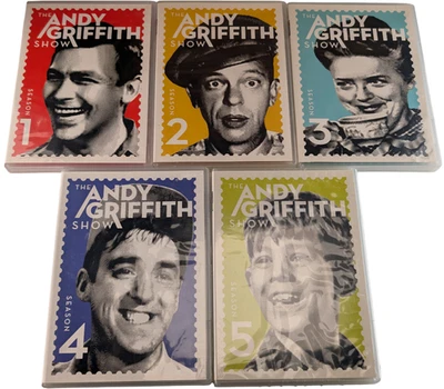 The Andy Griffith Show Seasons 1 2 3 4 5 DVD Set Lot CBS Pmnt - Image 1 of 4