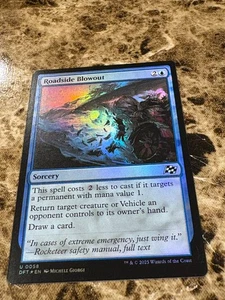 ROADSIDE BLOWOUT Magic MTG Aetherdrift Foil - Bild 1 von 2