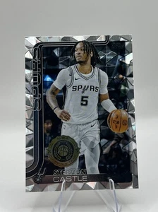 Stephon Castle 2025-26 Topps All Rookie Team Diamante #197 San Antonio Spurs ROY - Picture 1 of 2