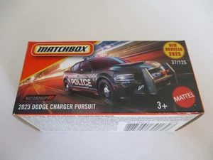 2025 MATCHBOX POWER GRABS 2023 DODGE CHARGER VERFOLGUNG POLICE 1:64 FS BLACK POPO - Bild 1 von 1