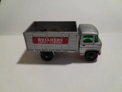 Vintage Matchbox Lesney No. 11 Scaffolding Truck Silver Mercedes-Benz 1:64 Scale - Image 1 of 4