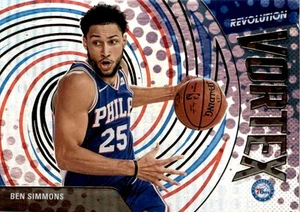 2020-21 Panini Revolution #33 Ben Simmons Vortex Philadelphia 76ers - Foto 1 di 2