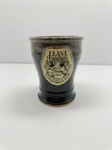 Handgefertigter Windfuchs Keramik türkis blau Kelch 2023 Michigan Renaissance Festival  - Bild 1 von 12