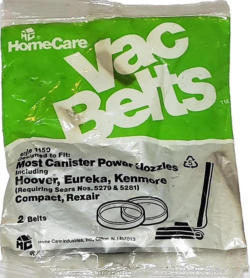 Aspirador de pó compacto Rexair Hoover Eureka Kenmore cintos estilo home care 1150 - Imagem 1 de 1