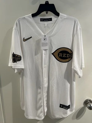 Official Cincinnati Reds 2022 All Star HR Derby Gold Jersey Reg.$140 - Image 1 of 4