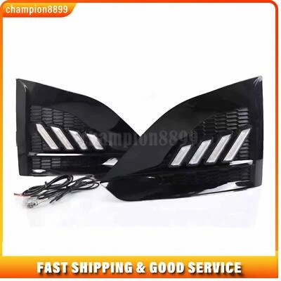 2pcs LED Fog Light Daytime Running Lamp Tricolor LH RH For Nissan Altima 2023-24 - Image 1 of 4