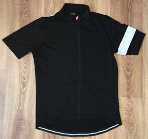 Rapha Classic Merino Wool Blend mens Black cycling jersey size XL