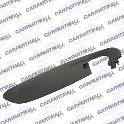 2005-2008 Audi A6 Quattro Front Right Inner Door Armrest Pull Handle w/ Switch - Imagem 1 de 4