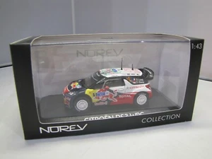Norev 155351 Citroen DS3 WRC Vainqueur Rallye du Mexique 2011  Loeb/Elena - 1:43 - Bild 1 von 2
