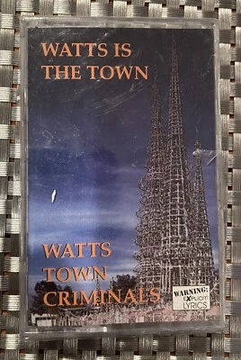 WATTS TOWN CRIMINALS WATTS IS THE TOWN-RARE-OOP-NEW-1999 - Image 1 of 3