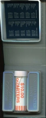 US Mint 50 State Quarter Roll Collection Set 2000 South Carolina P UNC 40 coins - Image 1 of 4