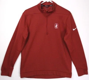 Nike Golf 1/4 Zip Stanford Cardinals Sweatshirt Sweater Jacket Mens Medium - Picture 1 of 12
