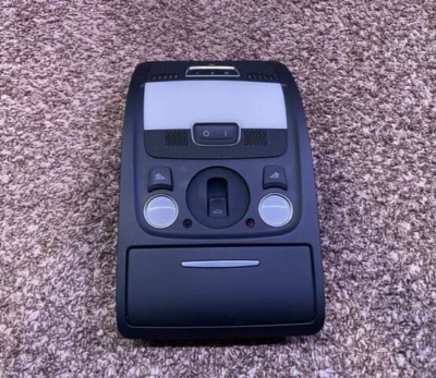 2008-2016 Audi A4,S4,A5,S5,RS5 Front Overhead Dome Light Sunroof Switch Console - Image 1 of 4