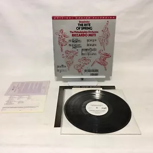Stravinsky - The Rite Of Spring LP MFSL 1979 TAS Philadelphia Orchestra CLEAN! - Imagen 1 de 11