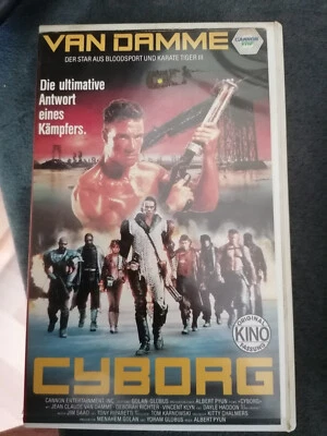 VHS RARITÄT: JEAN-CLAUDE VAN DAMME in CYBORG (1989) - Bild 1 von 2
