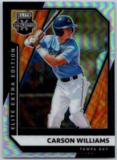 2021 Panini Elite Extra Edition Optic Holo #28 Carson Williams NM-MT Rays