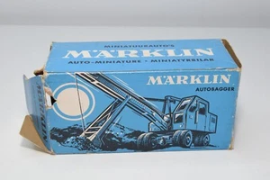 B44 1:43 ORIGINAL EMPTY BOX MARKLIN 8035 AUTOBAGGER CRANE EXCAVATOR EXC. COND. - Picture 1 of 8
