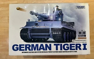 Heng Long German Tiger I Tank 1/16 Scale Radio Control Battle Smoking - Picture 1 of 14