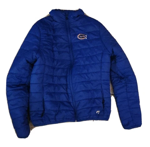 Florida Gators Women L  Embroidered Full Zip Quilted Colosseum Jacket Cover
