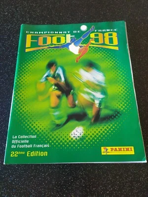 Album Panini Foot 98 Vide - Photo 1/4