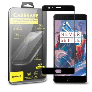 2 Pack - CaseBase Premium Tempered Glass Screen Protector for Oneplus 3 / 3T - Picture 1 of 7