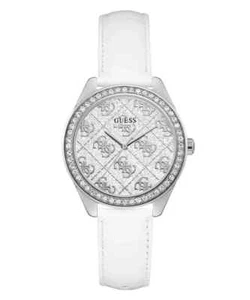 Guess Ladies Classic Silver-tone Dial Watch - GW0098L1 NEW - Picture 1 of 4