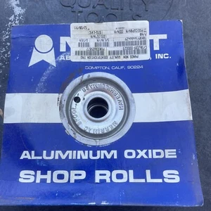 qty of 2 - Merit 2” X 1800” 500 Grit Aluminum Oxide Shop Roll - Picture 1 of 6