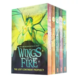 Wings of Fire Series by Tui T. Sutherland: 5 Books Set (Book 11-15) - Paperback - Picture 1 of 5