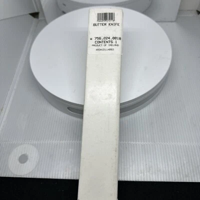 Estate Find! "Cuchillo/esparcidor Waterford Crystal Butter 7 7/8"" nuevo en caja, sin usar" Foto 1 de 4