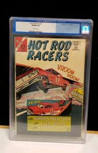 HOT ROD RACERS #5 VF/NM CGC 9.0 Super Stock Star, Racing, Charlton Comics 1965 - Picture 1 of 3