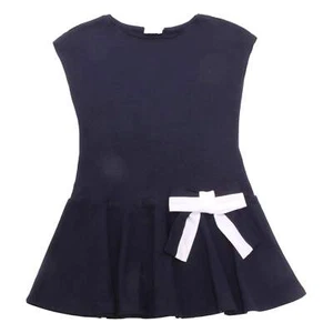 4115AN abito bimba IL GUFO girl kids dress blue - Imagen 1 de 4