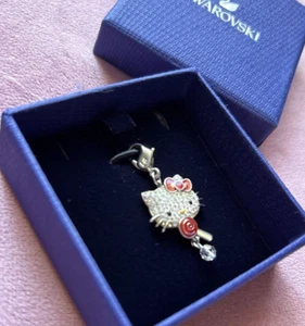 Hello Kitty Swarovski Charm Lollypop Candy Rare Box Neu Sanrio Kawaii - Bild 1 von 24