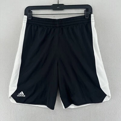 Pantalones Cortos de Baloncesto Adidas Juveniles Talla Grande Negro Blanco CD8675 Reversibles Foto 1 de 4