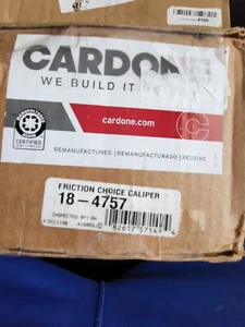 Pinza de freno Cardone 18-4715 remanufacturada lista para fricción descargada... - Imagen 1 de 7