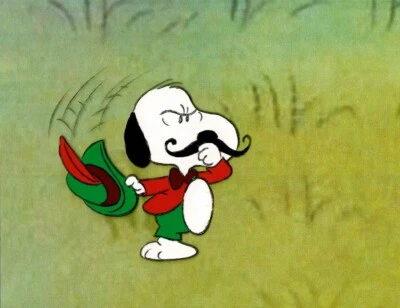 PEANUTS Charlie Brown and Snoopy Show Animation Cel n Drawing 1983-1985 9 - Image 1 of 4