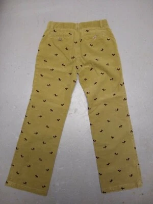Pantalones de pana Lilly Pulitzer bronceados Scottie Dogs niñas talla 10 Foto 1 de 4