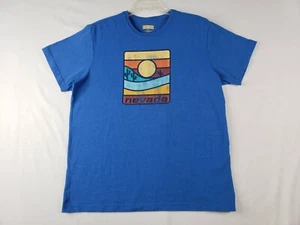 State Of Mine Nevada Blue State TEE T SHIRT Size Large L "Vintage Look" - Imagen 1 de 8