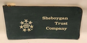 Sheboygan Trust Company Full Service Bank Money Deposit Bag - Picture 1 of 2