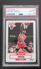 1990 FLEER MICHAEL JORDAN CARD #26 PSA GEM MINT 10