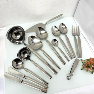 WMF Park Avenue Cromargan set 14 pezzi servizio posate posate da portata - Foto 1 di 9