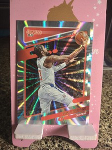 2021-22 DONRUSS HOLO LASER #32 PAUL GEORGE #'D 92/149