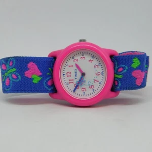 Timex Nylon Band Quartz Analog Kids Watch New Battery - Picture 1 of 9