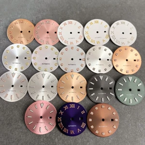 24.5mm No Logo NH05 Watch Dials Face Women's Mechanical Watch Modification Parts - Picture 1 of 44